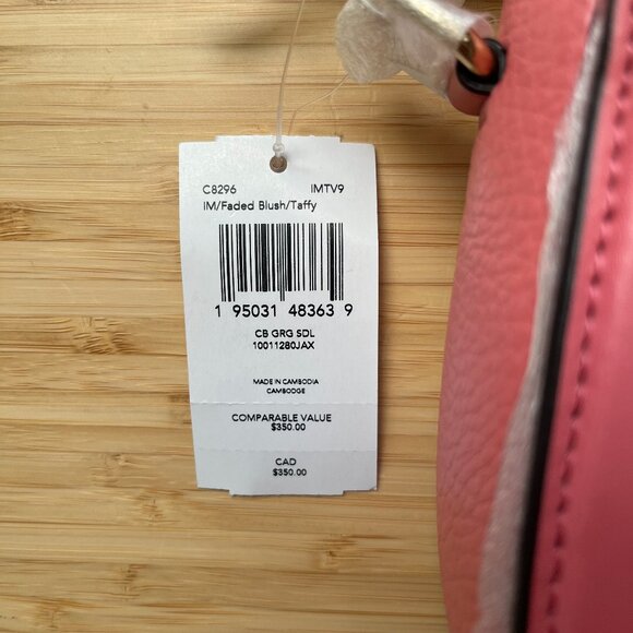 NWT Coach Georgie Saddle Bag Crossbody - Picture 7 of 9